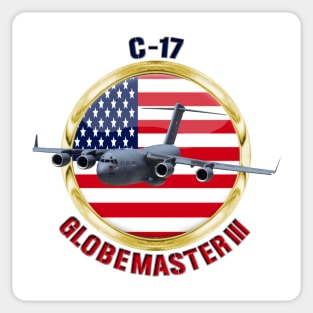 C-17 Globemaster III USA Sticker